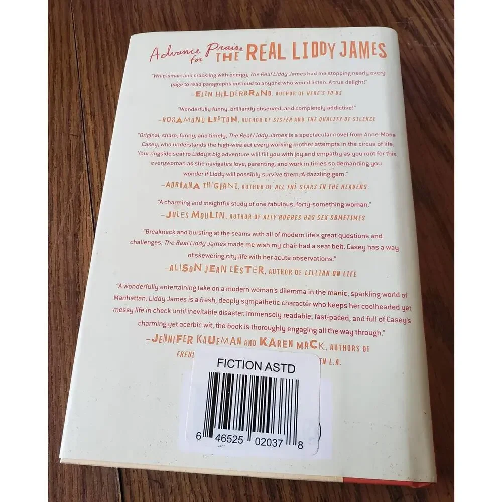 The Real Liddy James by Anne-Marie Casey (2016, Hardcover)